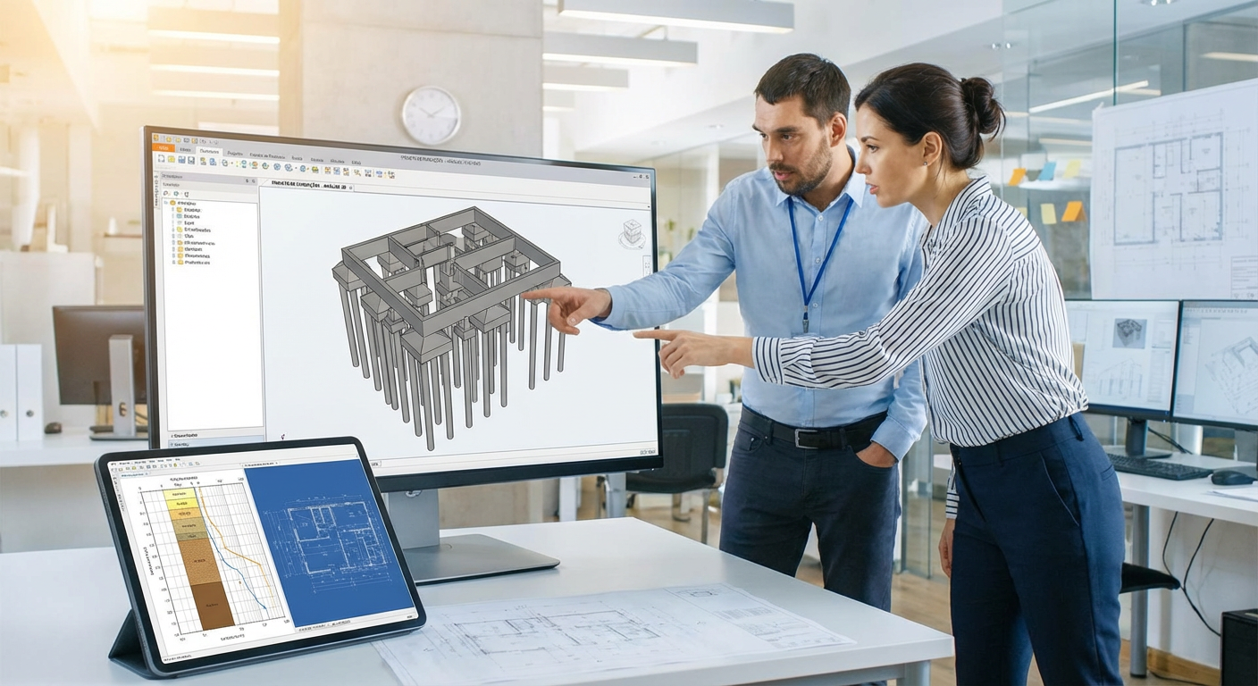 Execução de sondagem SPT