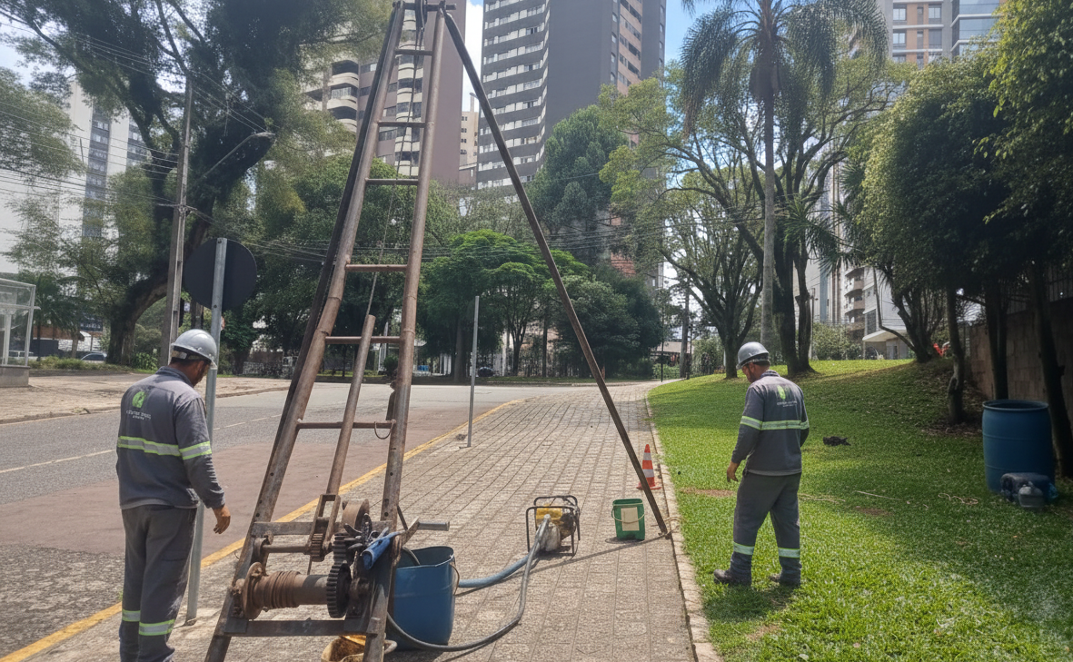 Investigação de solo para fundações